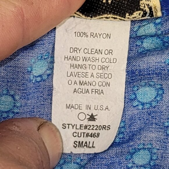 329. Jacqueline Studio Sleeveless Dress Blue Sz S - Picture 6 of 6